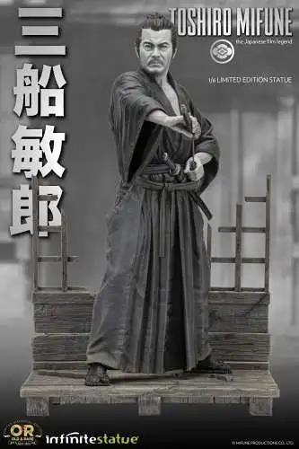 Toshiro Mifune  Old &RARE  1/6 RESIN STATUE Infinite Statue   LAD