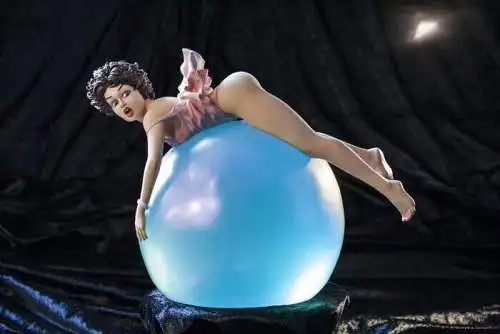 LITTLE EGO BUBBLE DREAM STATUE  ca. 30cm Di Vittorio Giardino LAD