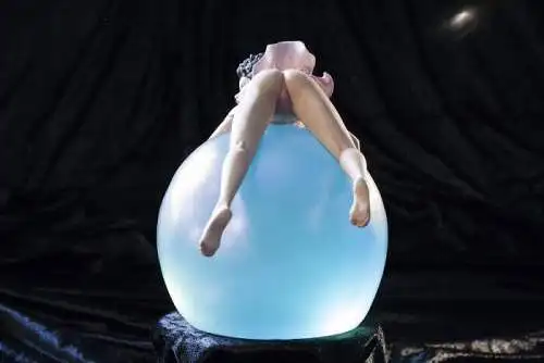 LITTLE EGO BUBBLE DREAM STATUE  ca. 30cm Di Vittorio Giardino LAD