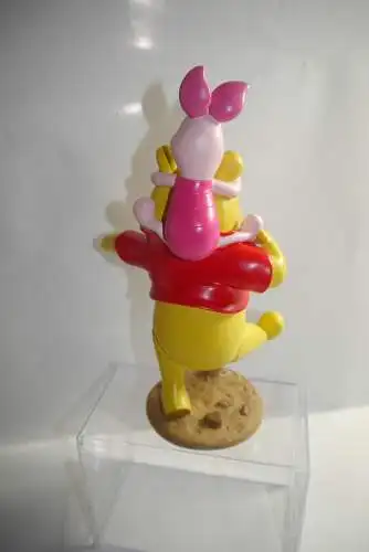 Disney Winnie the Pooh & Piglet  on back  Resin Figur ca. 25cm Rutten
