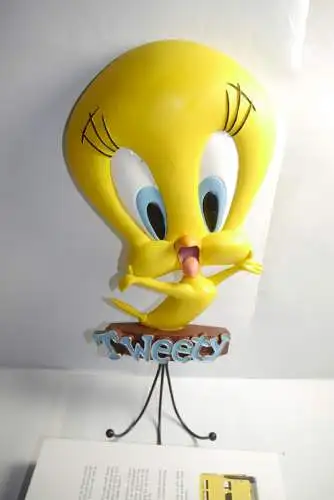 Looney Tunes Tweety Haken Wanddekoratin 3D Garderobe Rutten Resin 43cm