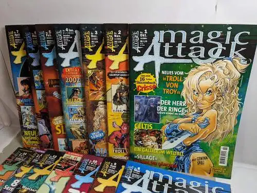 magic Attack  Magazin Nr . 1 -14   2001 -2002 Z : 1-2  B17