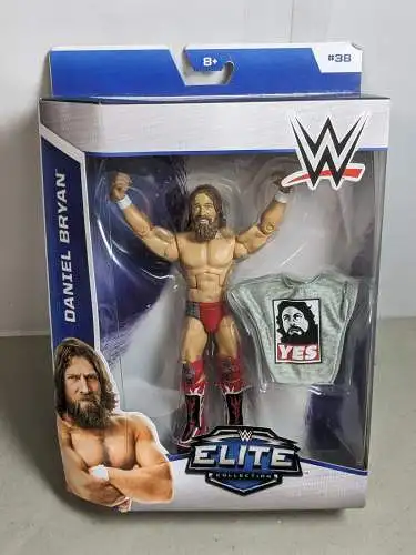 WWE Elite Daniel Bryan Yes T-Shirt  Actionfigur Mattel CHT67   K7