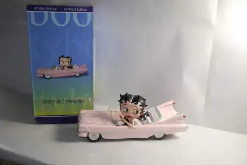 Betty Boop in Limousine  Resin Figur ca. 39 cm 2008 King Features