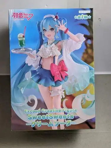 Furyu Hatsune Miku SweetSweets Series Melon Soda Float 18 cm  1J