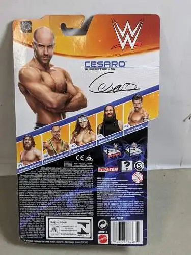 WWE Cesaro Actionfigur Mattel BHM18 K23