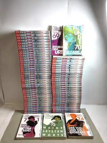 Bleach Band  1-66 + 69 , 70 , 71 , 72 , 74 Tokyopop  Manga Deutsch  B13