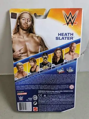 WWE Heath Slater #42   Actionfigur Matte DGW89 K14