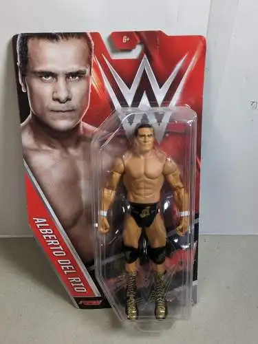 WWE Alberto del Rio RAW   Actionfigur Mattel X9809 K14