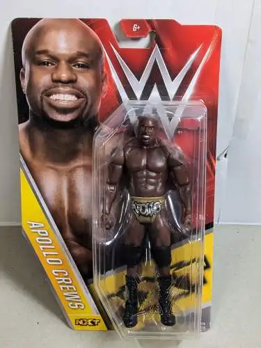 WWE Apollo Crews NXT Actionfigur Mattel DJR77  K14