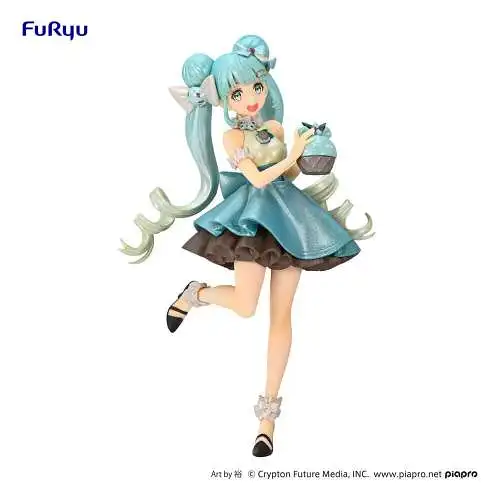 Furyu Hatsune Miku Chocolate Mint Pearl Color 17 cm OBA