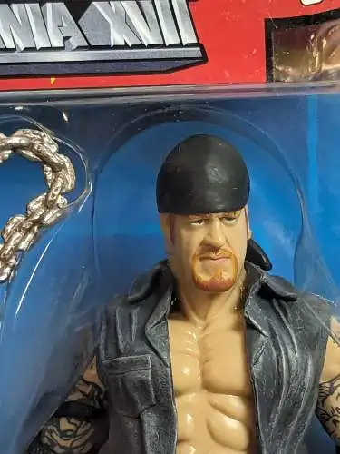 WWE Wrestle Mania XVII  Undertaker  Actionfigur ca. 17cm Jakks  K30