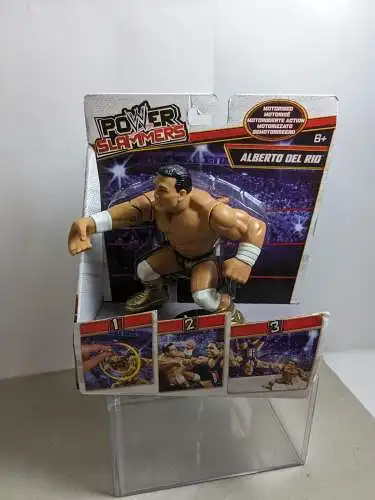 Power Slammers Alberto del Rio  ca. 13cm Actionfigur Mattel Y0236 K30