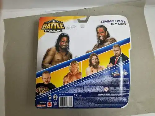 WWE  Battle Pack Jimmy Uso & Jey Uso    Mattel CHP73 K23