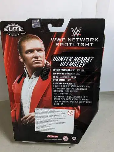 WWE Hunter Hearst Hrelmsley Network Sportlight Actionfigur Mattel DMD60 K28