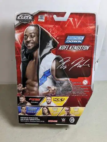 WWE Kofi Kingstom Smack Down Actionfigur Mattel DJX81   K5