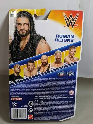 WWE Roman Reigns   Actionfigur Mattel CJC54  K23