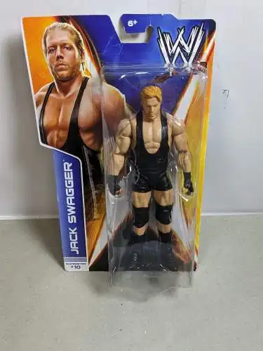 WWE Jack Swagger ca. 17cm  Actionfigur Matte BHL83  K26