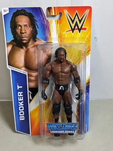 WWE Booker T   17 cm   Actionfigur Mattel CHP80  K24