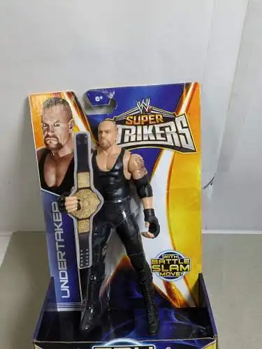 WWE  Super Strikers Undertaker  Actionfigur Mattel BJM85  K23