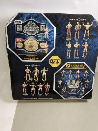 Ultimate Fighter Octagon Playset Coach Chuck Liddell Jakks OVP F28