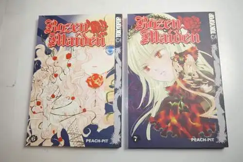 Rozen Maiden  Band 1-7  Peach-Pit Tokyopop  Manga Deutsch sehr gut B6