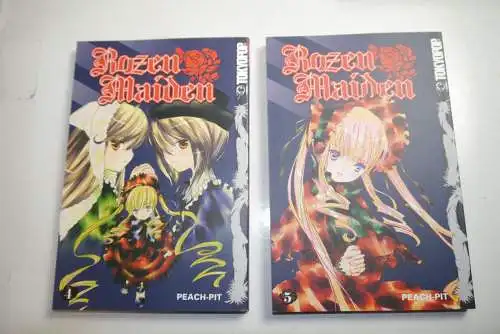 Rozen Maiden  Band 1-7  Peach-Pit Tokyopop  Manga Deutsch sehr gut B6