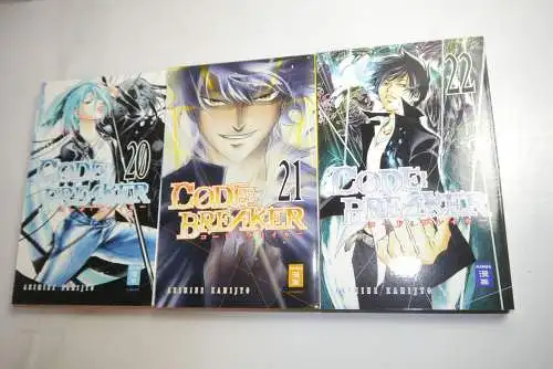 Cøde: Breaker Band 1-22  Akimine Kamijyo  Egmont Manga Deutsch  sehr gut  B6