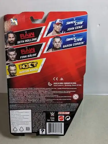 WWE Seth Rollins  Actionfigur Mattel FCV93  K19