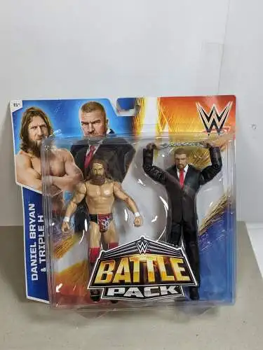 WWE  Battle Pack Daniel Bryan & Triple H   Mattel CHP75 K16
