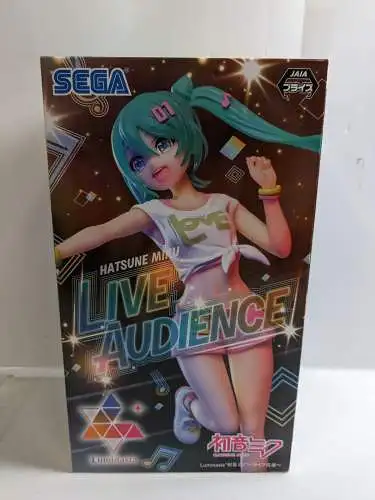 sega Hatsune Miku Luminasta   Live Audience  20 cm OAD