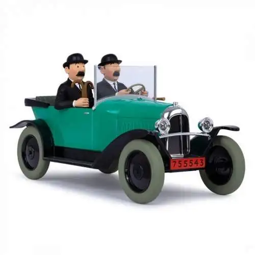 TIM & STRUPPI Tintin Schulze und Schultze Citroen 5CV Auto 44505 Moulinsart 1/12