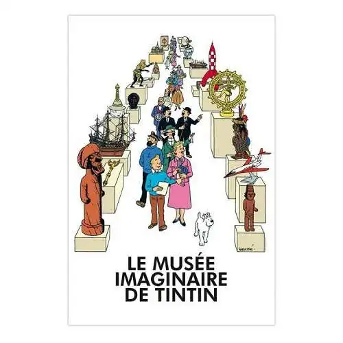 Tintin Abdallah & Zorrino  Le Musée Imaginaire Museum  Moulinsart 46015