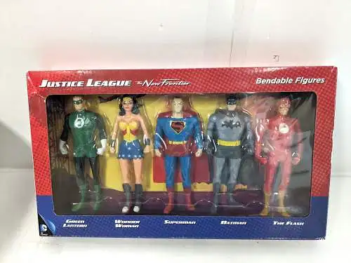 DC Comics Justice League the New Frontier Bendable Flash Batman Superman ua. K3