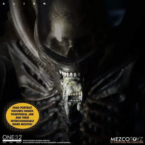 Alien Actionfigur 1/12 Alien 18 cm  Mezco OBQ