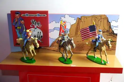 Pixi Blaue Boys Les Tuniques + base (2022) 10 Figuren Figurenensemble lim.