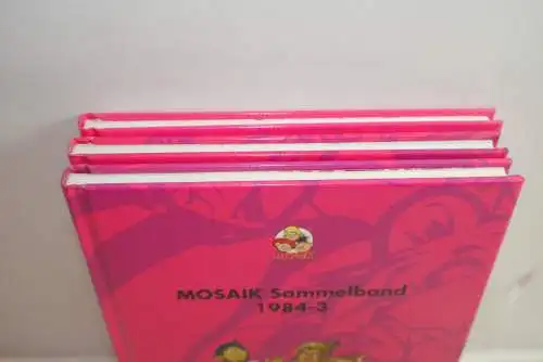 Mosaik Sammelband HC 1984  Band 1-3  Lim. 666 mit Druck Z : 1 bis 1-  B3A