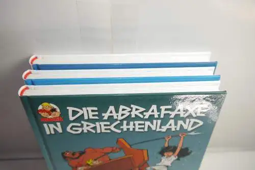 Mosaik  Die Abrafaxe  in Grichenland Band 1-3 im Pappschuber  Z : 1  B9