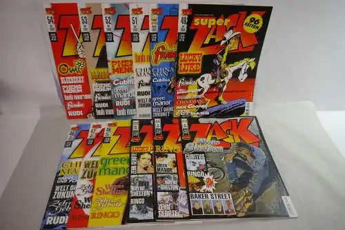 ZACK Comic Magazin Nr . 43 - 54 komplett  Jahrgang 2003  Z : 1-2  B3