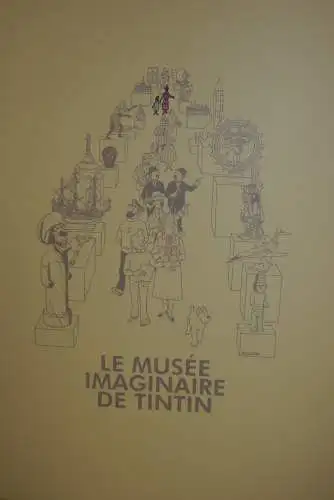 Tintin  Maharadscha mit Sohn 29cm Le Musée Imaginaire Museum Moulinsart 46019