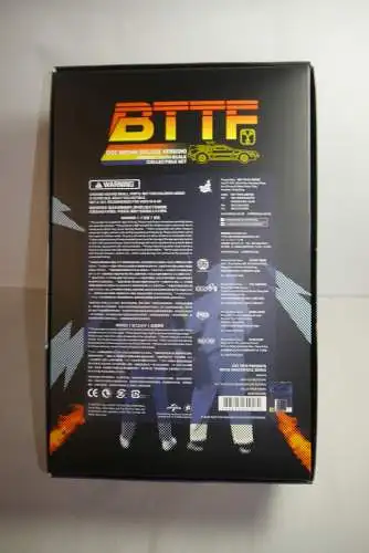 Hot Toys Zurück in die Zukunft Doc Brown  Deluxe Version Movie Masterpiece