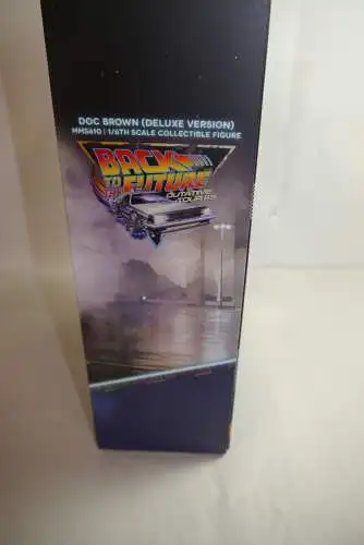 Hot Toys Zurück in die Zukunft Doc Brown  Deluxe Version Movie Masterpiece
