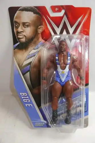 WWE Big E Smack Down  Wrestlingfigur  16 cm   Actionfigur Mattel K16