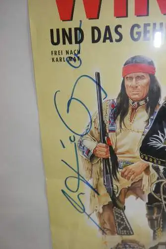 Bad Segeberg Winnetou Karl May Spiele 2005 signiert Plakat Poster 42 x 30cm  F27