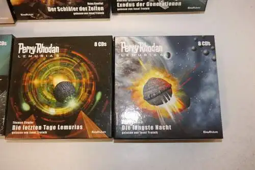 Perry Rhodan Lemuria CD  Box 1-6 je Box 8 CD´s komplett   K15