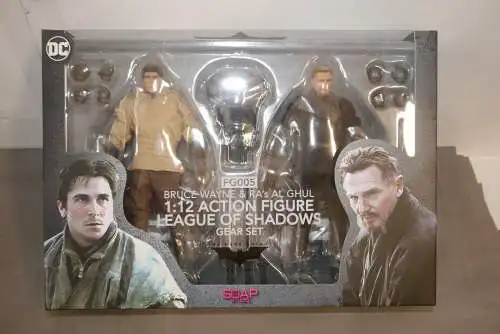 DC Comics  Bruce Wayne and Henri Ducard 1:12 Scale   Figures Soap Studio KBN