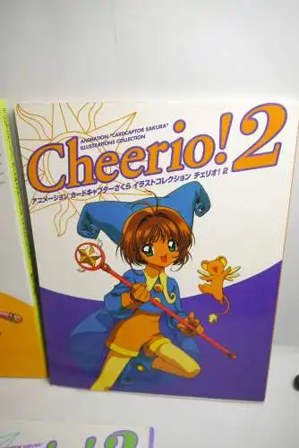 Cheerio ! Band 1-3 TV Animation Cardcaptor Sakura Illustrations Coll  Manga  B17