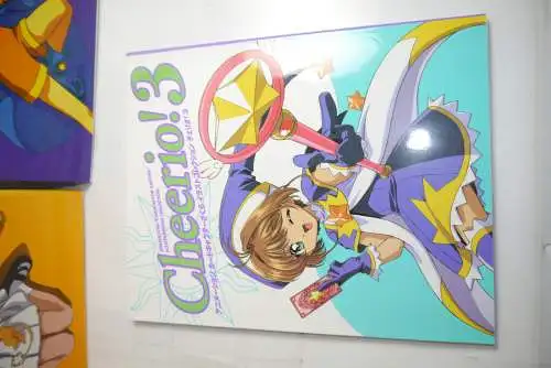 Cheerio ! Band 1-3 TV Animation Cardcaptor Sakura Illustrations Coll  Manga  B17