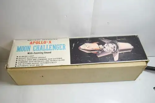 Apollo - X Moon Challenger  Blech Trade Mark 15292 JAPAN mit Box  F8