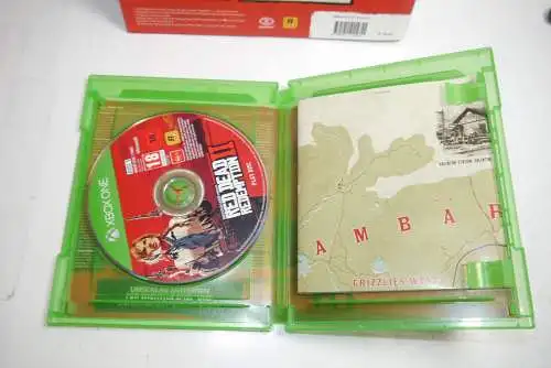 Red Dead Redempition II Das offizielle Buch + X-Box one Disc  B17